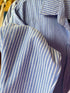 Summer Casual Stripes Collar Down Shirts